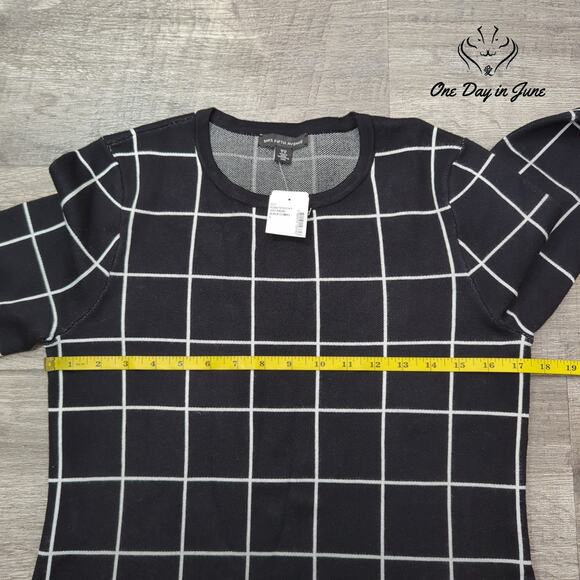 Saks Fifth Avenue Long Sleeve Mini Dress Size S - Picture 5 of 7